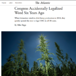 Congress Accidently Legalizes Cannabis THCA4HEAP.COM