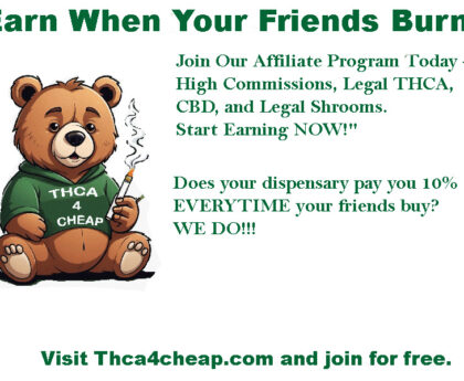 THCA Affiliate Program. Best 2025 THCA Flower Program